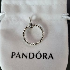 Pandora Medallion Pendant Charm Holder New
